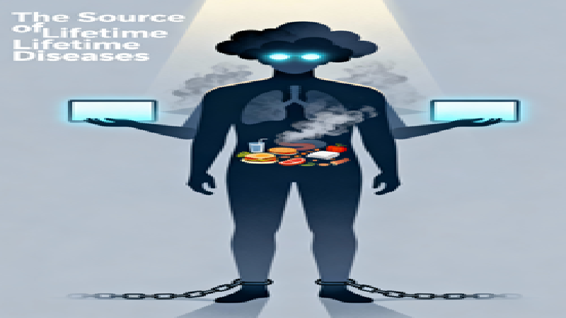 A mother cooking healthy food for kids